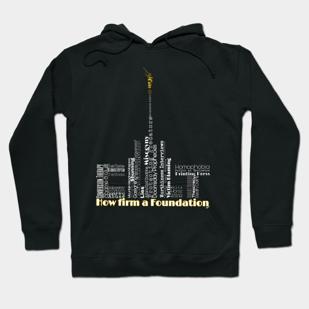 Mormon Cult Temple Hoodie by FitzGingerArt